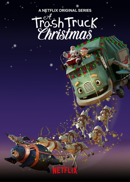Обложка (Постер) Мусоровозик: Рождественские приключения / A Trash Truck Christmas (2020) HDRip Обложка (Постер) Мусоровозик: Рождественские приключения / A Trash Truck Christmas (2020) HDRip