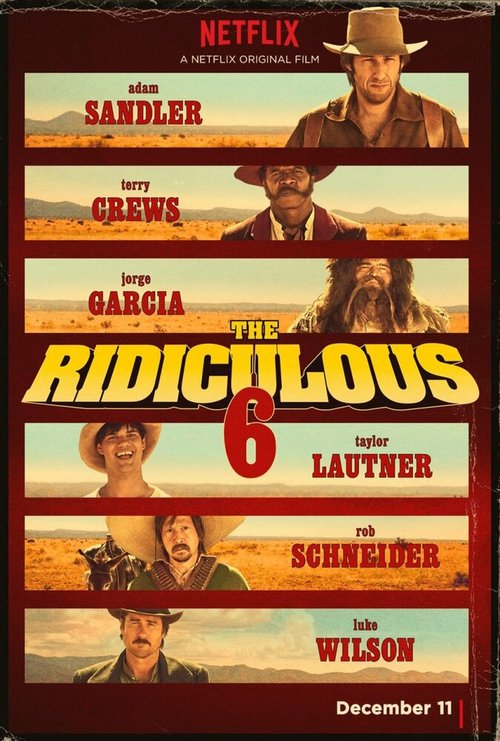 Обложка (Постер) Нелепая шестёрка / The Ridiculous 6 (2015) HDRip Обложка (Постер) Нелепая шестёрка / The Ridiculous 6 (2015) HDRip