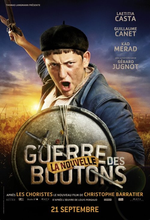 Обложка Новая война пуговиц / La Nouvelle Guerre des boutons (2011) 