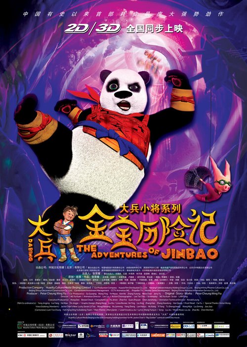 Обложка (Постер) Панда / The Adventures of Jinbao (2012) HDRip