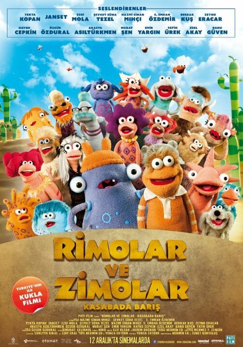 Обложка (Постер) Rimolar ve Zimolar: Kasabada Baris (2014) HDRip Обложка (Постер) Rimolar ve Zimolar: Kasabada Baris (2014) HDRip
