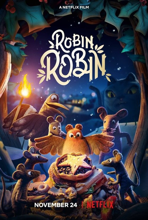 Обложка (Постер) Робин / Robin Robin (2021) HDRip