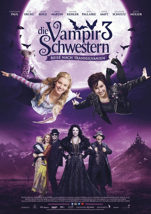 Обложка (Постер) Семейка вампиров 3 / Die Vampirschwestern 3 - Reise nach Transsilvanien (2016) CAMRip Обложка (Постер) Семейка вампиров 3 / Die Vampirschwestern 3 - Reise nach Transsilvanien (2016) CAMRip