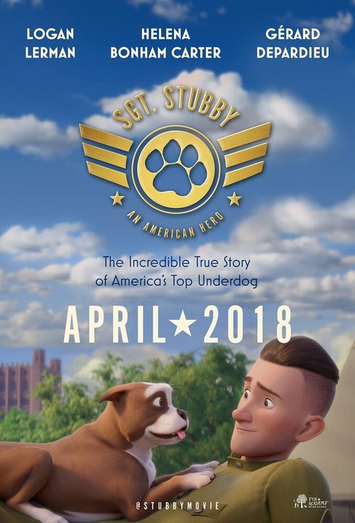 Обложка (Постер) Сержант Стабби: Американский герой / Sgt. Stubby: An American Hero (2018) HDRip Обложка (Постер) Сержант Стабби: Американский герой / Sgt. Stubby: An American Hero (2018) HDRip
