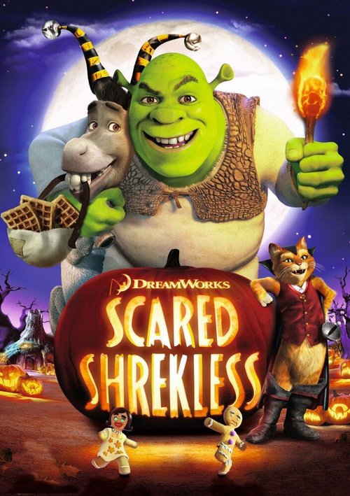 Обложка Шрэк: Хэллоуин / Scared Shrekless (2010) 