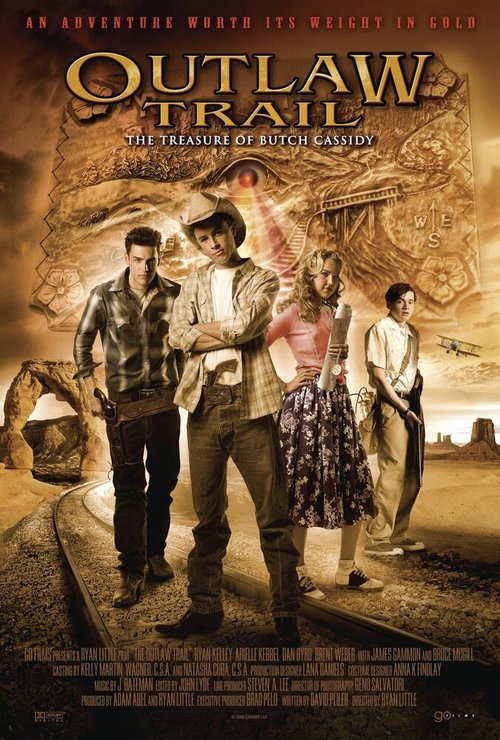 Обложка (Постер) След преступника / Outlaw Trail: The Treasure of Butch Cassidy (2006) HDRip