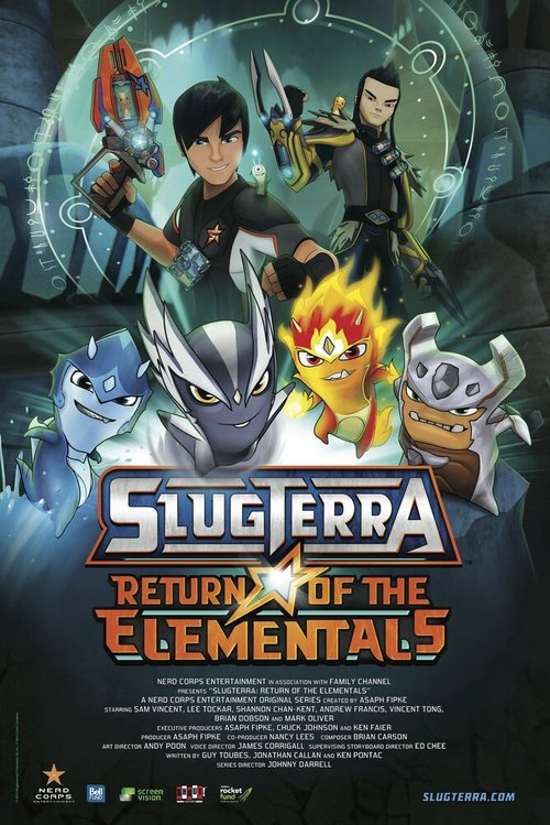 Обложка (Постер) Slugterra: Return of the Elementals (2014) HDRip Обложка (Постер) Slugterra: Return of the Elementals (2014) HDRip