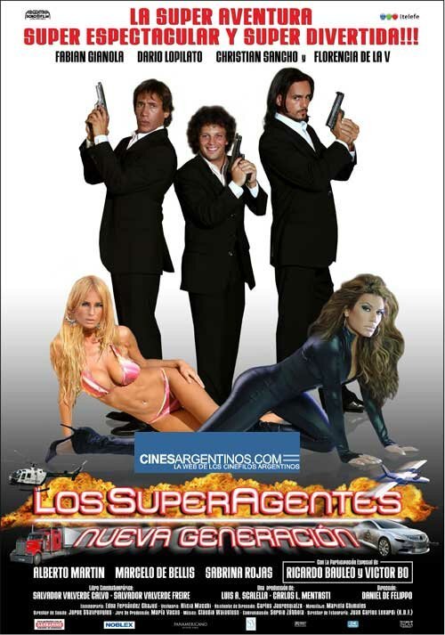 Обложка (Постер) Суперагенты, новое поколение / Los superagentes, nueva generación (2008) HDRip Обложка (Постер) Суперагенты, новое поколение / Los superagentes, nueva generación (2008) HDRip
