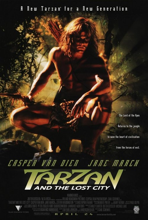 Обложка (Постер) Тарзан и затерянный город / Tarzan and the Lost City (1998) HDRip