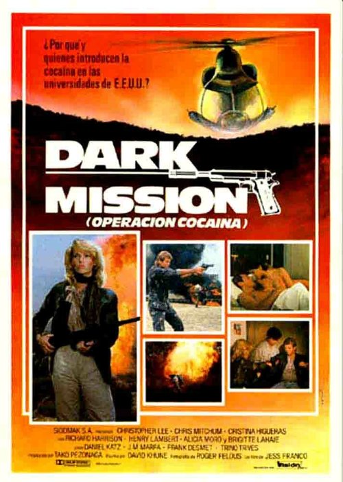 Обложка (Постер) Тайная миссия / Dark Mission: Flowers of Evil (1988) SATRip