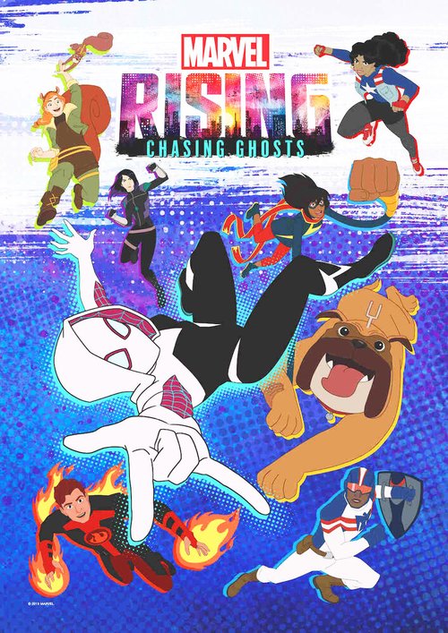 Обложка (Постер) Восход Marvel: В погоне за призраками / Marvel Rising: Chasing Ghosts (2019) HDRip