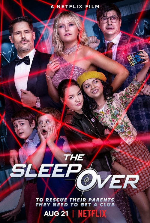 Обложка (Постер) Вот это ночка! / The Sleepover (2020) HDRip