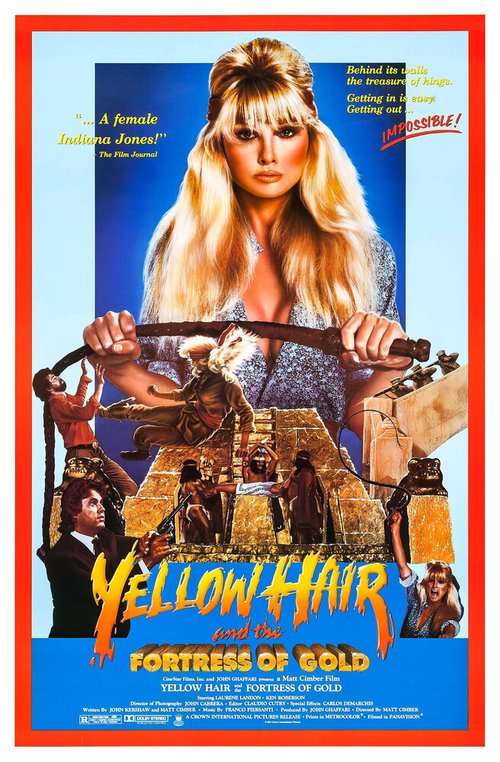 Обложка (Постер) Златовласка и золотая крепость / Yellow Hair and the Pecos Kid (1984) SATRip Обложка (Постер) Златовласка и золотая крепость / Yellow Hair and the Pecos Kid (1984) SATRip