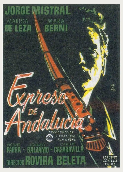 Обложка (Постер) Андалузский экспресс / El expreso de Andalucía (1956) SATRip Обложка (Постер) Андалузский экспресс / El expreso de Andalucía (1956) SATRip