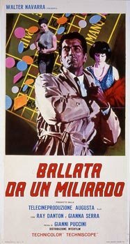 Обложка (Постер) Ballata da un miliardo (1967) SATRip Обложка (Постер) Ballata da un miliardo (1967) SATRip