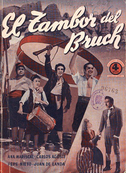 Обложка (Постер) Бручский барабанщик / El tambor del Bruch (1948) SATRip Обложка (Постер) Бручский барабанщик / El tambor del Bruch (1948) SATRip