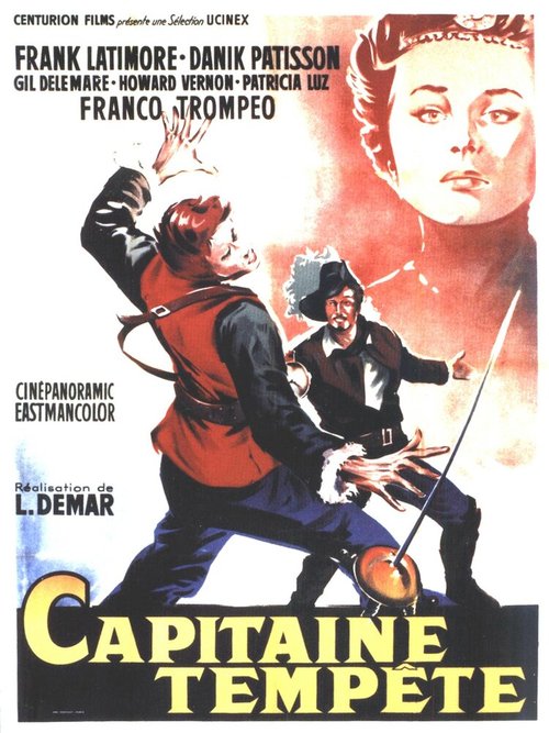 Обложка (Постер) Capitaine tempête (1961) 