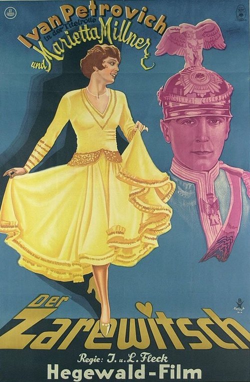 Обложка (Постер) Царевич / Der Zarewitsch (1929) Обложка (Постер) Царевич / Der Zarewitsch (1929)