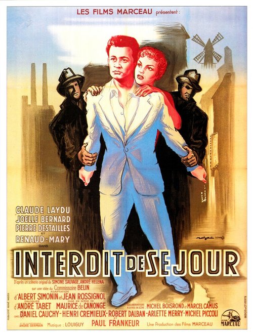 Обложка (Постер) Цена любви / Interdit de séjour (1955) SATRip Обложка (Постер) Цена любви / Interdit de séjour (1955) SATRip