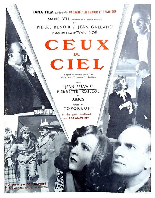 Обложка (Постер) Ceux du ciel (1941) SATRip