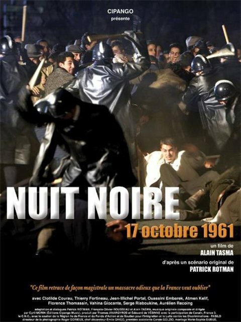 Обложка (Постер) Черная ночь 17 октября 1961 / Nuit noire, 17 octobre 1961 (2005) HDRip