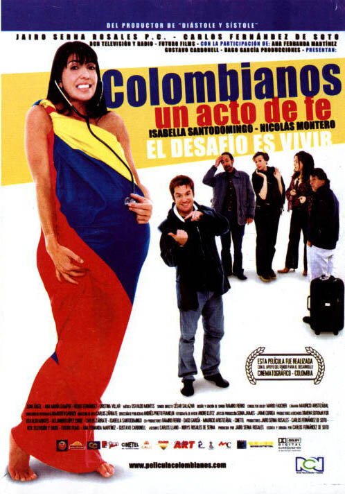 Обложка (Постер) Colombianos, un acto de fe (2004) HDRip