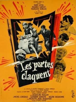 Обложка (Постер) Двери хлопают / Les portes claquent (1960) Обложка (Постер) Двери хлопают / Les portes claquent (1960)
