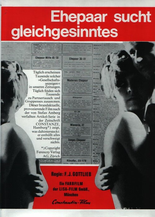Обложка (Постер) Ehepaar sucht gleichgesinntes (1969) SATRip Обложка (Постер) Ehepaar sucht gleichgesinntes (1969) SATRip