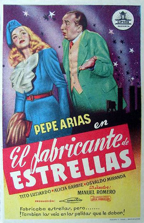 Обложка (Постер) El fabricante de estrellas (1943) SATRip Обложка (Постер) El fabricante de estrellas (1943) SATRip