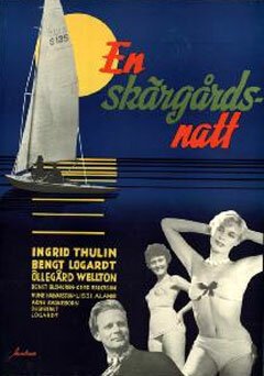 Обложка (Постер) En skärgårdsnatt (1953) SATRip