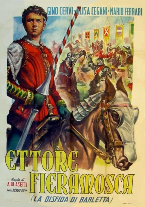 Обложка (Постер) Этторе Фьерамоска / Ettore Fieramosca (1938) SATRip