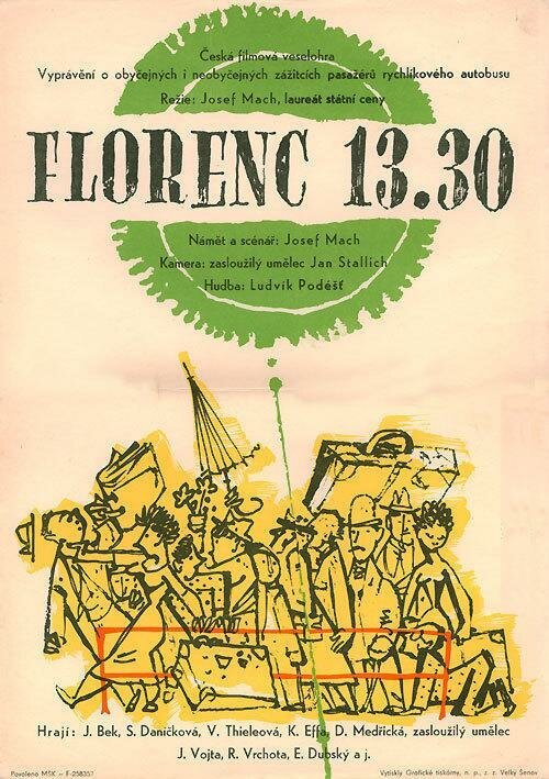 Обложка (Постер) Florenc 13:30 (1957) SATRip