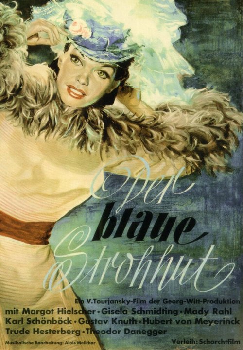 Обложка (Постер) Голубая соломенная шляпа / Der blaue Strohhut (1949) SATRip Обложка (Постер) Голубая соломенная шляпа / Der blaue Strohhut (1949) SATRip