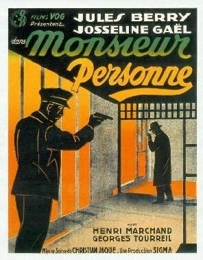 Обложка (Постер) Господин Никто / Monsieur Personne (1936) SATRip Обложка (Постер) Господин Никто / Monsieur Personne (1936) SATRip