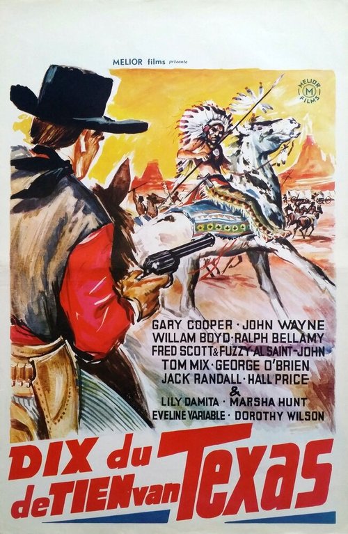Обложка (Постер) I 10 del Texas (1961) 