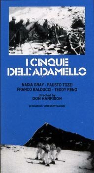 Обложка (Постер) I cinque dell'adamello (1954) SATRip