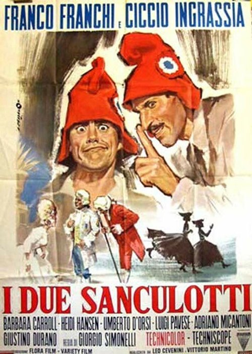 Обложка (Постер) I due sanculotti (1966) SATRip Обложка (Постер) I due sanculotti (1966) SATRip
