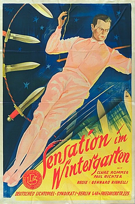 Обложка (Постер) Их сын / Sensation im Wintergarten (1929) Обложка (Постер) Их сын / Sensation im Wintergarten (1929)