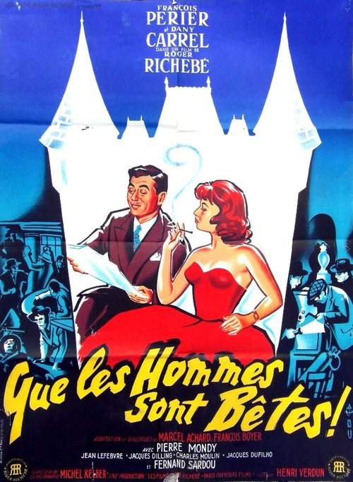 Обложка (Постер) Какие же мужчины чудовища! / Que les hommes sont bêtes (1956) SATRip Обложка (Постер) Какие же мужчины чудовища! / Que les hommes sont bêtes (1956) SATRip