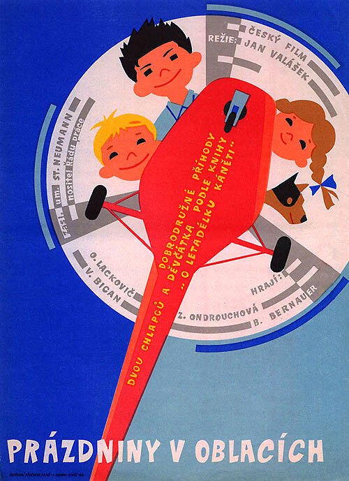 Обложка (Постер) Каникулы в облаках / Prázdniny v oblacích (1959) SATRip