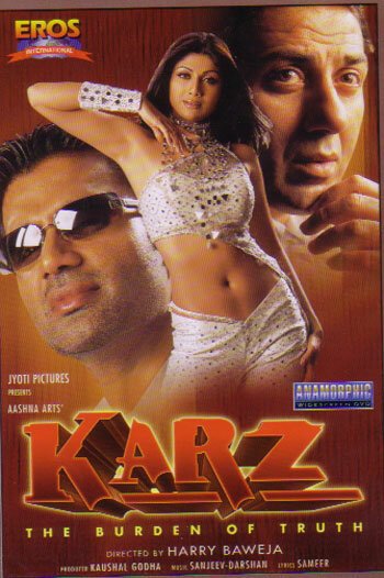 Обложка (Постер) Karz (1997) HDRip Обложка (Постер) Karz (1997) HDRip