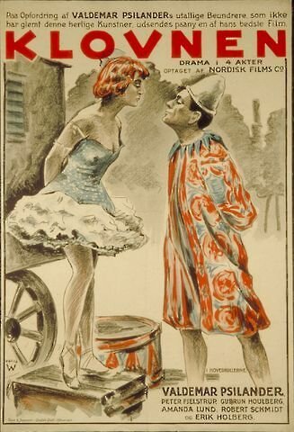 Обложка (Постер) Клоун / Klovnen (1917) SATRip