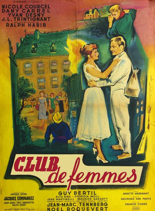 Обложка (Постер) Клуб женщин / Club de femmes (1956) SATRip Обложка (Постер) Клуб женщин / Club de femmes (1956) SATRip