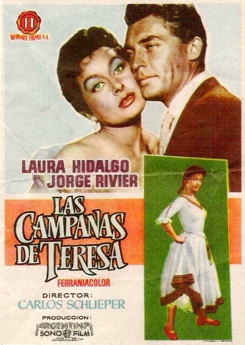 Обложка (Постер) Колокола Терезы / Las campanas de Teresa (1957) SATRip Обложка (Постер) Колокола Терезы / Las campanas de Teresa (1957) SATRip