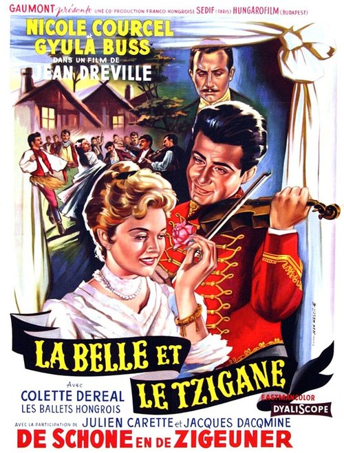 Обложка (Постер) Красавица и цыган / La belle et le tzigane (1958) SATRip Обложка (Постер) Красавица и цыган / La belle et le tzigane (1958) SATRip