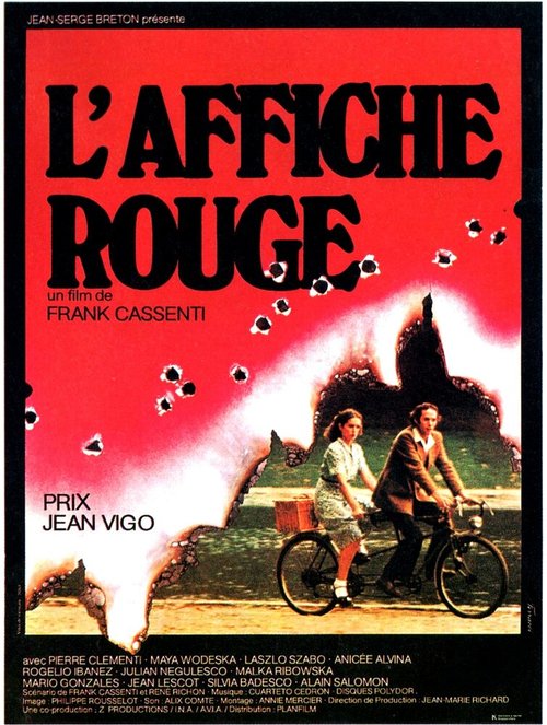 Обложка (Постер) Красная афиша / L'affiche rouge (1976) SATRip Обложка (Постер) Красная афиша / L'affiche rouge (1976) SATRip