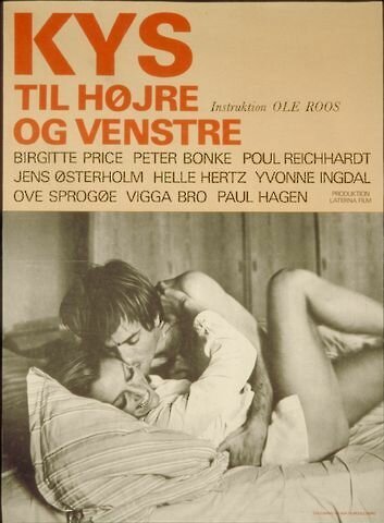 Обложка (Постер) Kys til højre og venstre (1969) SATRip