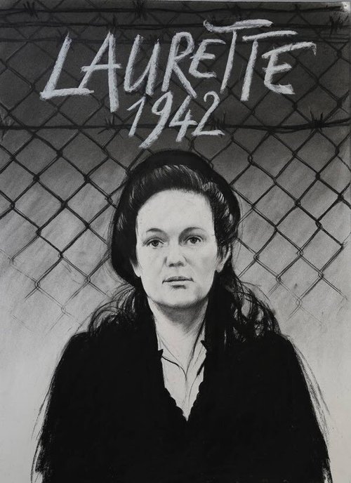 Обложка (Постер) Laurette 1942, une volontaire au camp du Récébédou (2016) CAMRip