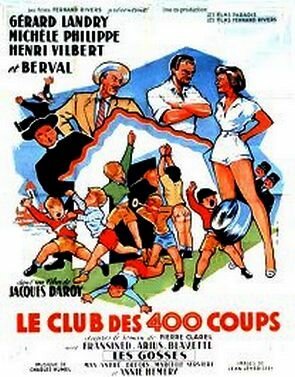 Обложка (Постер) Le club des 400 coups (1953) SATRip Обложка (Постер) Le club des 400 coups (1953) SATRip