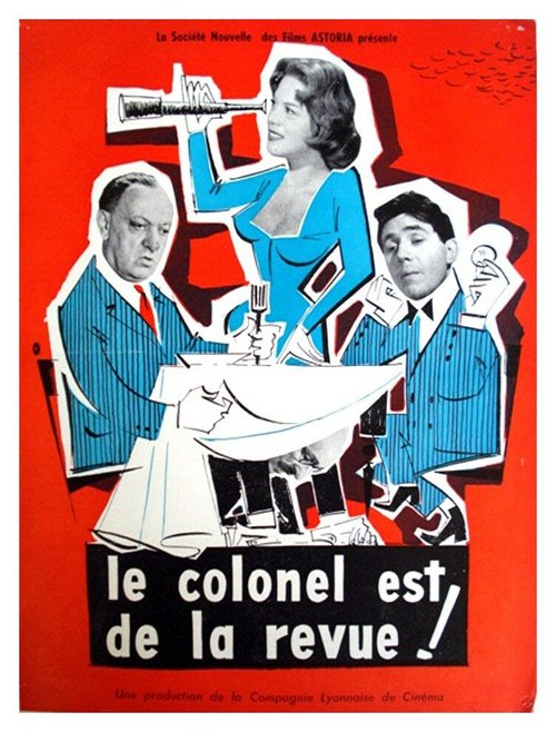 Обложка (Постер) Le colonel est de la revue (1957) SATRip Обложка (Постер) Le colonel est de la revue (1957) SATRip